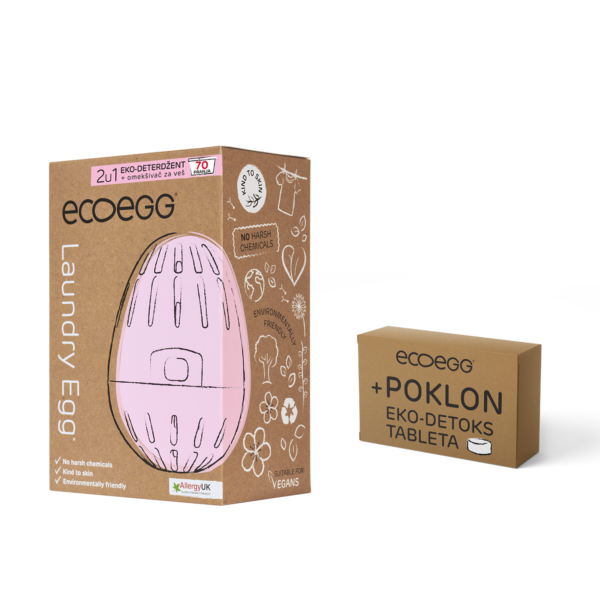 Ecoegg deterdžent i omekšivač za veš miris proleća + POKLON