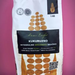 Kukuruzno integralno brašno 1kg - organik Ecoagri