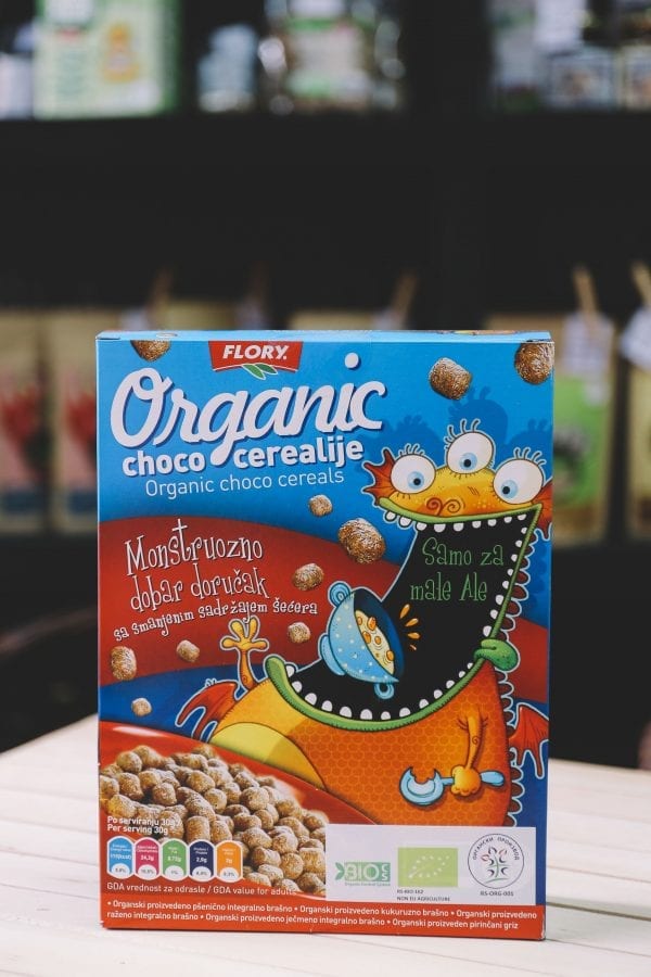 Organic choco cerealije 200g