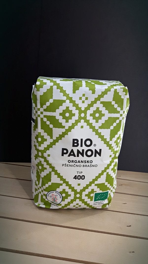 Pšenično brašno tip400 Bio Panon 1kg - organik