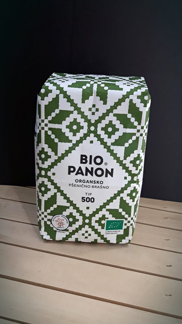 Pšenično brašno tip500 Bio Panon 1kg - organik