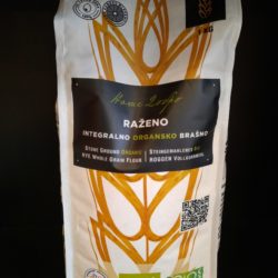 Raženo integralno brašno 1kg - organik Ecoagri
